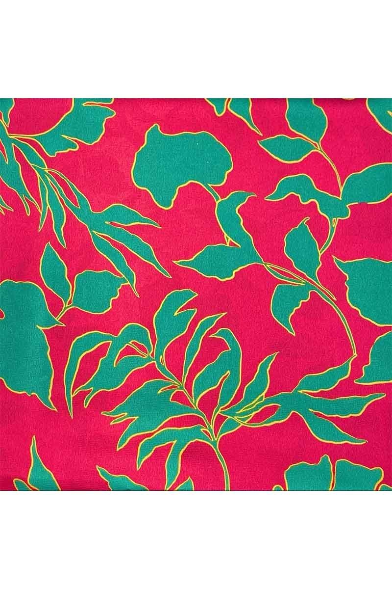 Fabric Ref 4923 - Floral Crepe Satin