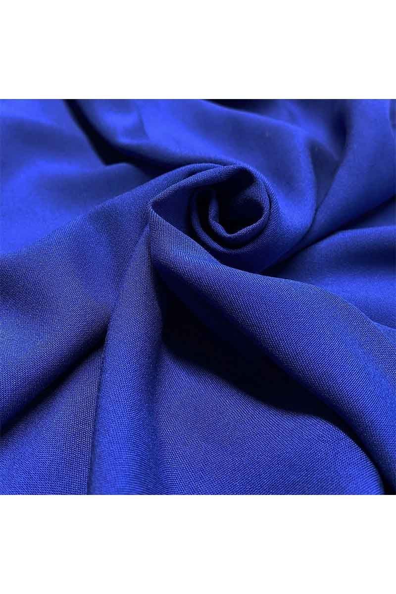 Fabric Ref 4985 - Blue Viscose