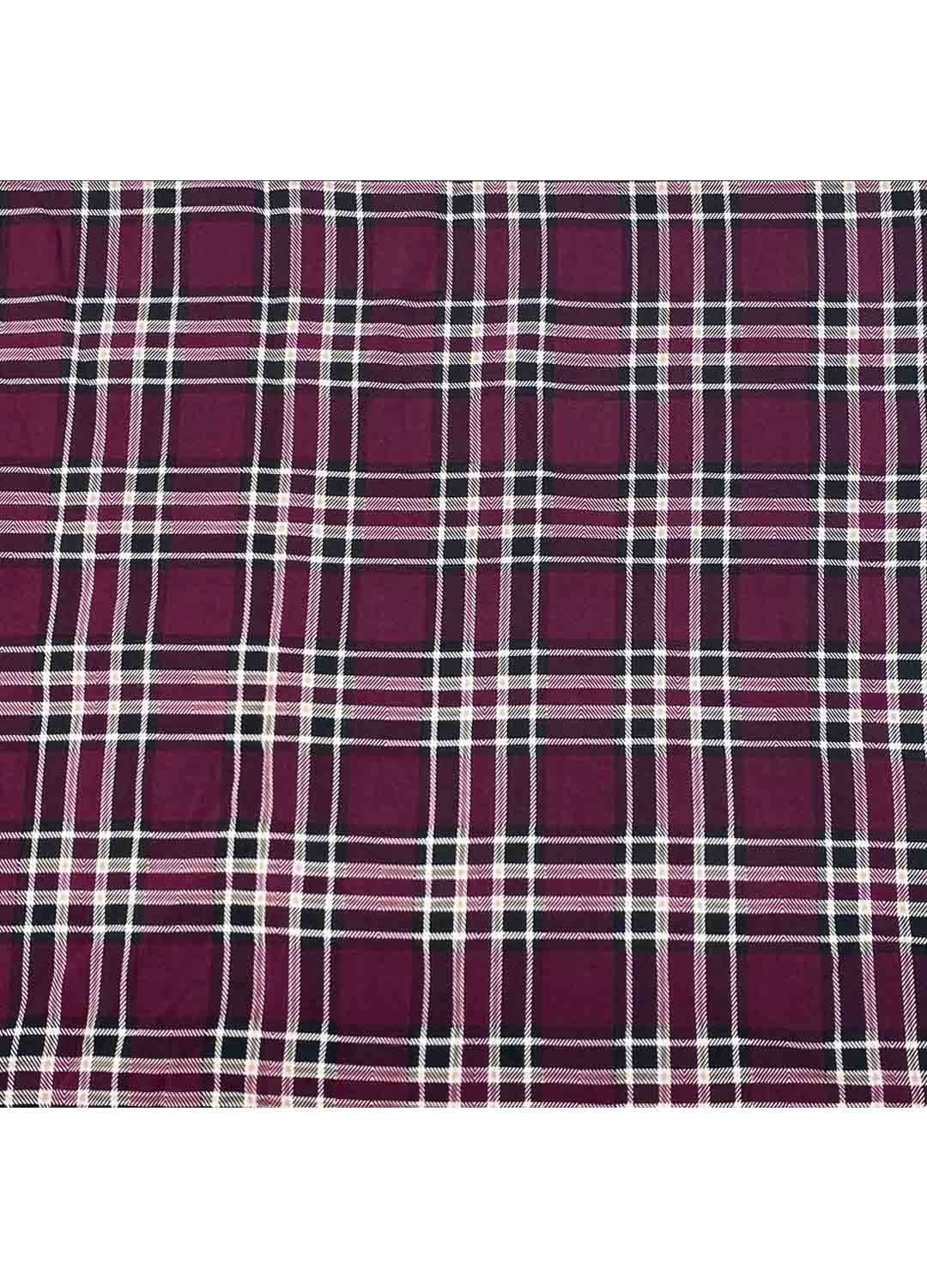 Fabric Ref 4996 - Check Viscose