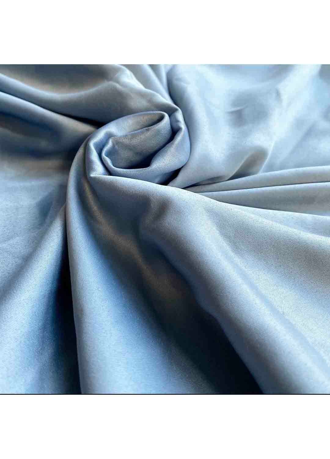 Fabric Ref 5034 - Blue Satin