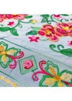 Fabric Ref 5051 - Embroidered Floral Viscose