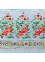 Fabric Ref 5051 - Embroidered Floral Viscose