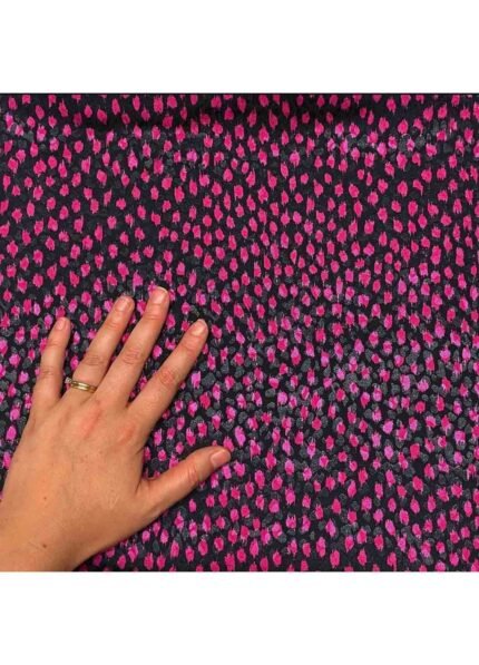 Fabric Ref 5074 - Spot Satin Mix