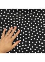Fabric Ref 5114 - Spot Satin Mix