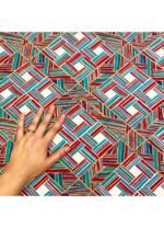 Fabric Ref 5115 - Geometric Cotton