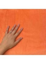 Fabric Ref 5157 - Orange Corduroy