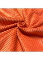 Fabric Ref 5157 - Orange Corduroy