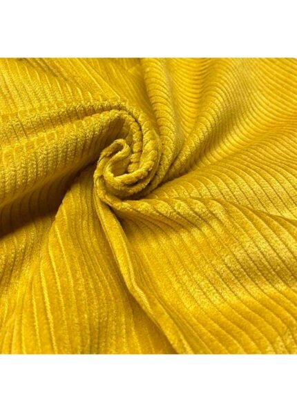 Fabric Ref 5159 - Yellow Corduroy
