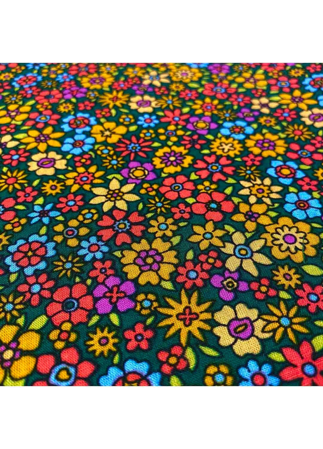 Fabric Ref 5216 - Floral Cotton