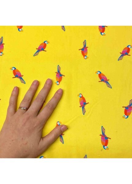 Fabric Ref 5226 - Parrots Cotton