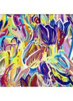 Fabric Ref 5290 - Floral Satin
