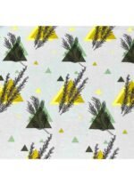 Fabric Ref 5341 - Floral Abstract Viscose