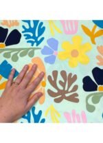 Fabric Ref 5374 - Floral Cotton Sateen