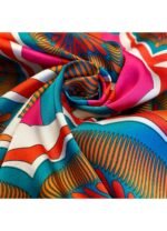 Fabric Ref 5376 - Abstract Satin