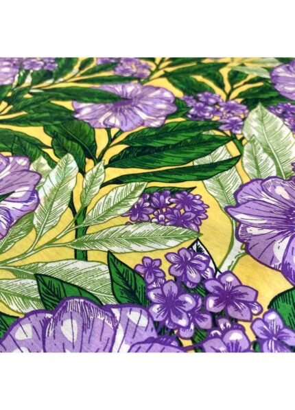 Fabric Ref 5404 - Floral Viscose Mix