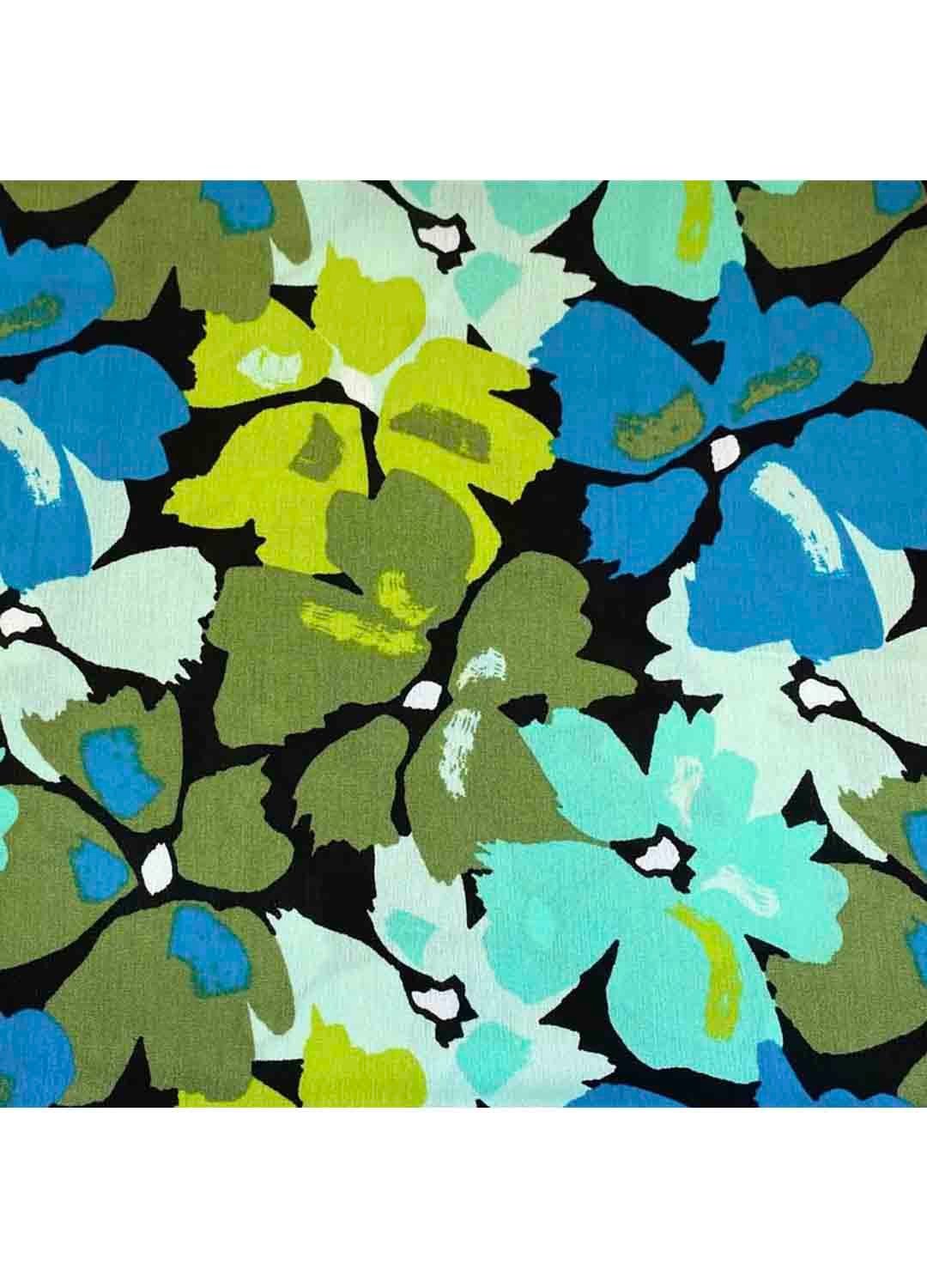 Fabric Ref 5407 - Floral Crepe Viscose