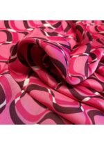 Fabric Ref 5413 - Geometric Satin