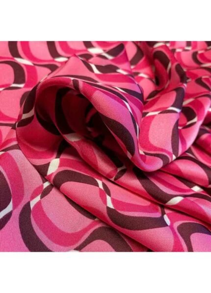 Fabric Ref 5413 - Geometric Satin