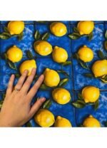 Fabric Ref 5446 - Lemons Cotton