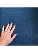 Fabric Ref 5481 - Dark Teal Waffle Cotton