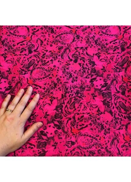 Fabric Ref 5488 - Floral Synthetic Mix