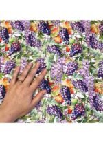 Fabric Ref 5494 - Grape Cotton