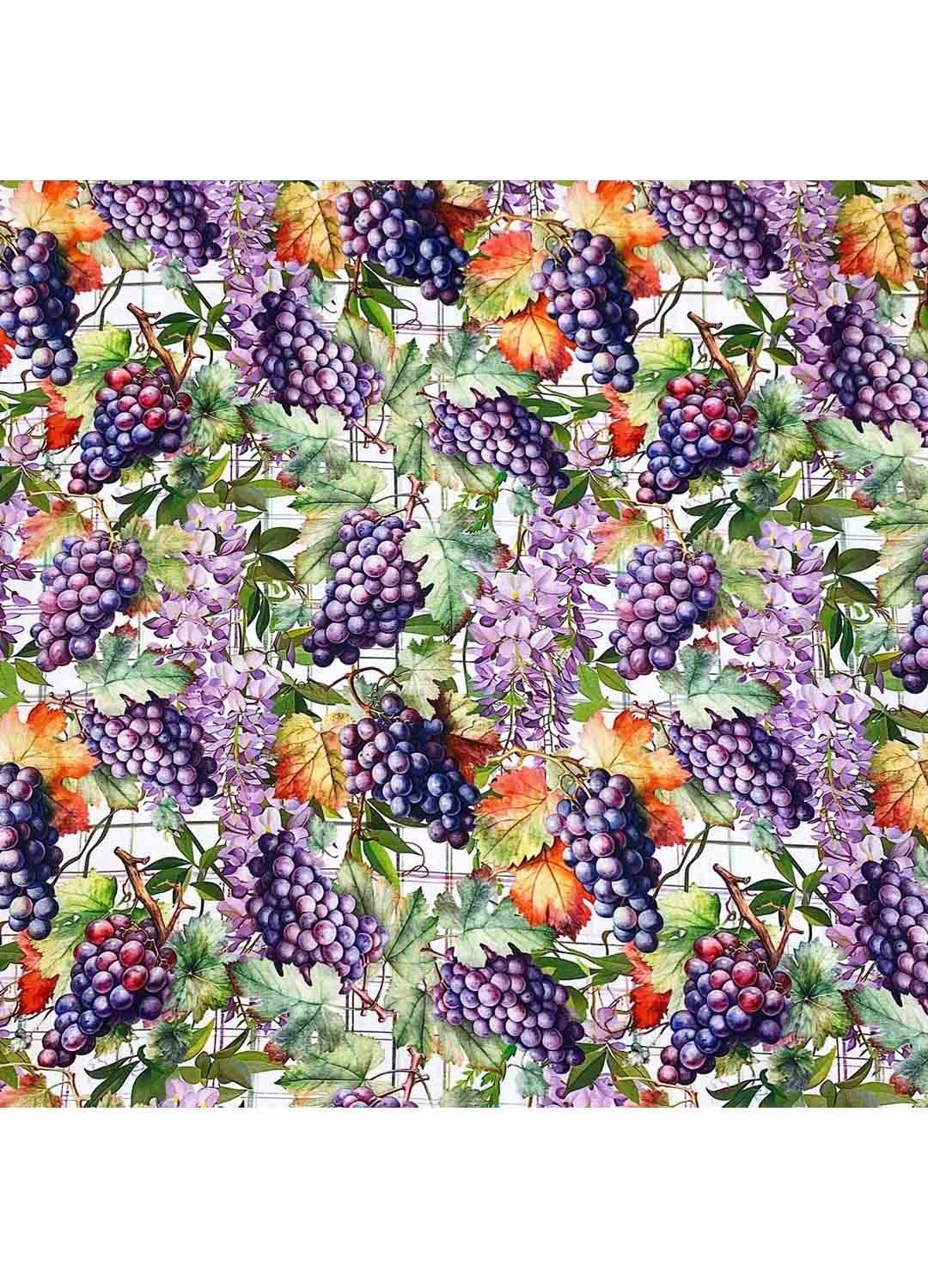 Fabric Ref 5494 - Grape Cotton