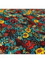 Fabric Ref 5504 - Floral Viscose Mix