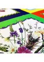 Fabric Ref 5524 - Panelled Floral Cotton