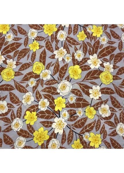Fabric Ref 5560 - Floral Viscose Mix