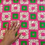 Fabric Ref 5577 - Geometric Viscose