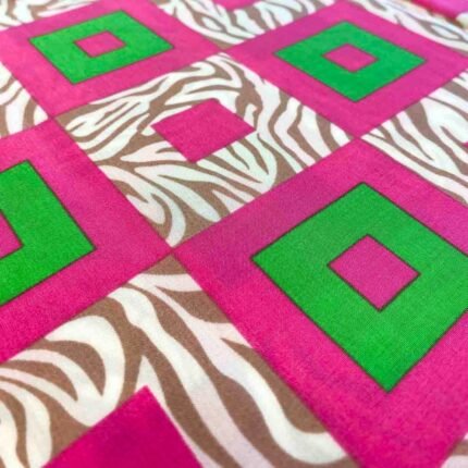 Fabric Ref 5577 - Geometric Viscose