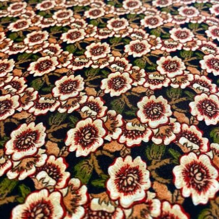 Fabric Ref 5589 - Floral Crepe Satin