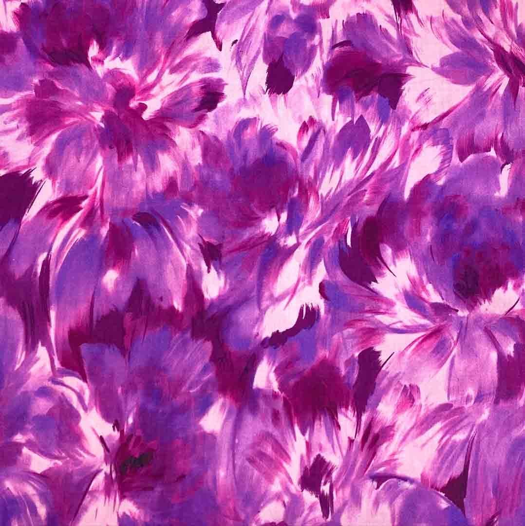 Fabric Ref 5593 - Abstract Floral Cotton