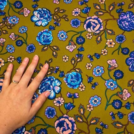 Fabric Ref 5611 - Floral Crepe Mix