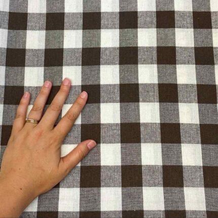 Fabric Ref 5673 - Check Cotton Mix