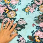 Fabric Ref 5699 - Floral Viscose