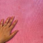 Fabric Ref 5709 - Pale Pink Corduroy