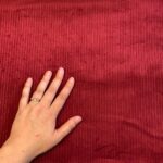 Fabric Ref 5712 - Red Corduroy