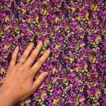 Fabric Ref 5728 - Floral Viscose