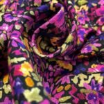 Fabric Ref 5728 - Floral Viscose