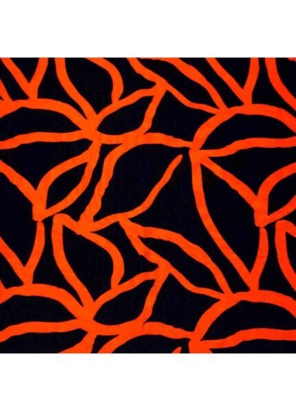 Fabric Ref 5737 - Abstract Floral Crepe Viscose Mix