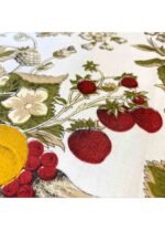Fabric Ref 5771 – Floral And Fruit Vintage Cotton
