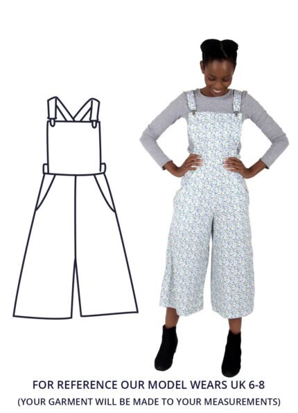Design your own: Loungewear Dungaree-Culottes