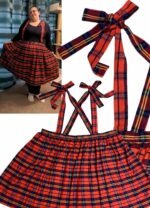 Design your own: Bibless Gathered Pinafore Dress