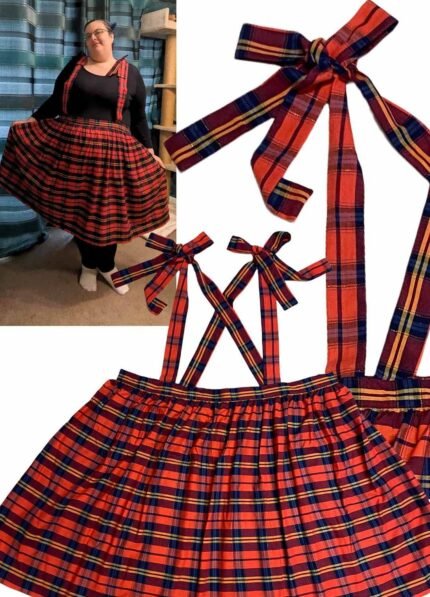 Design your own: Bibless Gathered Pinafore Dress