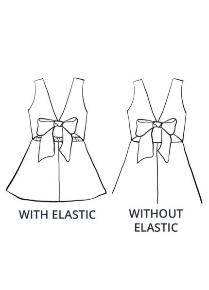 Design your own: Button-up Back-Bow A-Line Dress