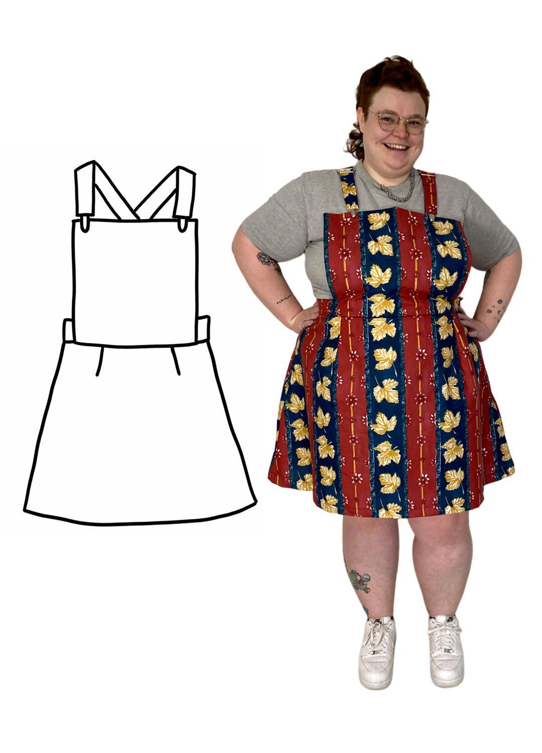 Design your own: A-Line Dungaree-Mini