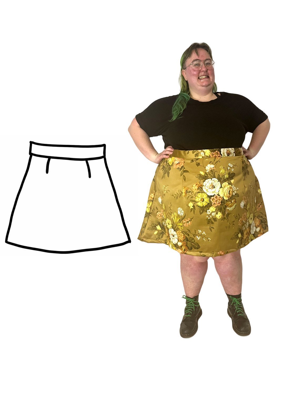 Design your own: A-line Mini Skirt