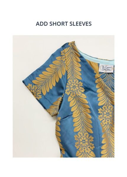 Add short sleeves to my unmade Emperor's garment